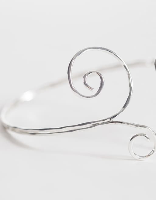 Accessorize – Armreif in Silberoptik mit Spiraldesign, 2 von 3