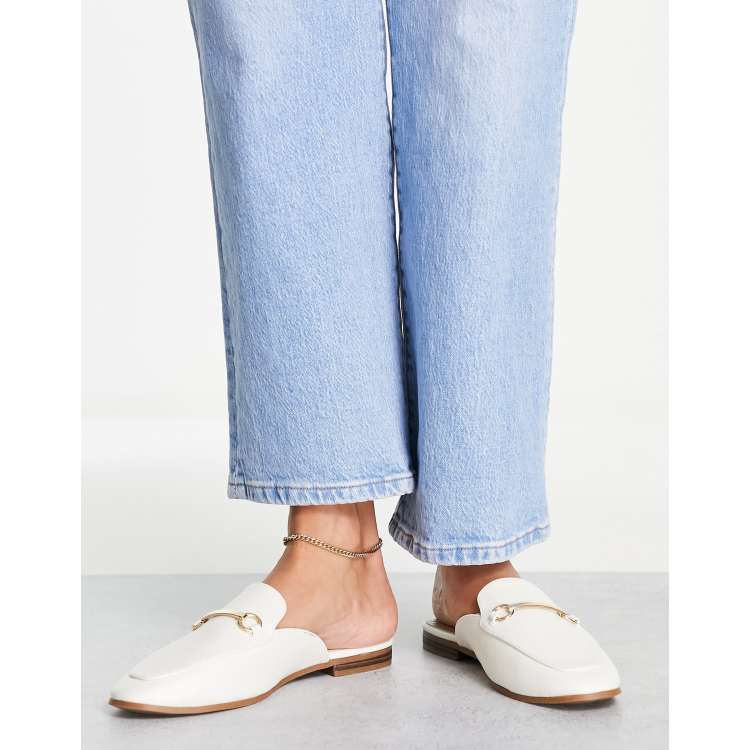 White backless loafers new arrivals