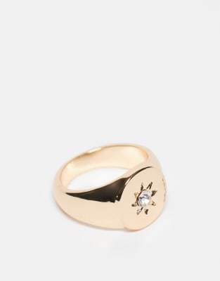 Accessorize - Bague à motif céleste - Doré
