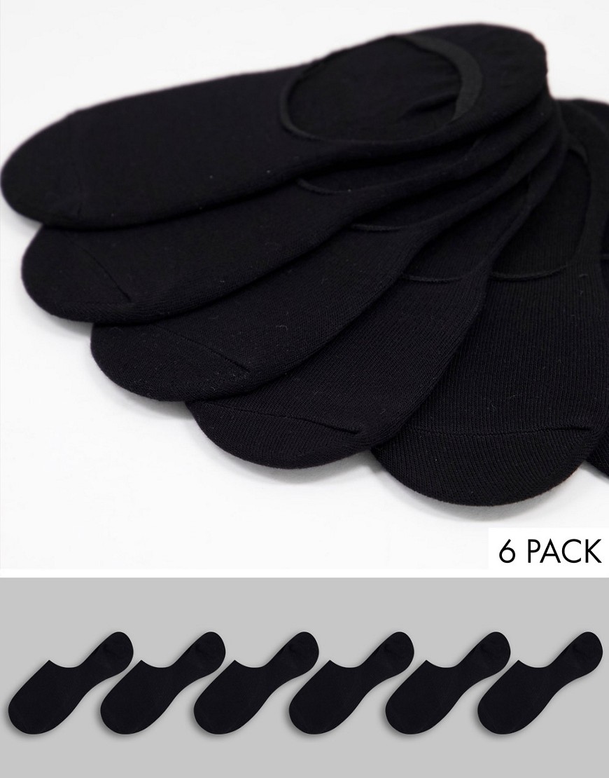 Accessorize bamboo super soft footsie socks in black