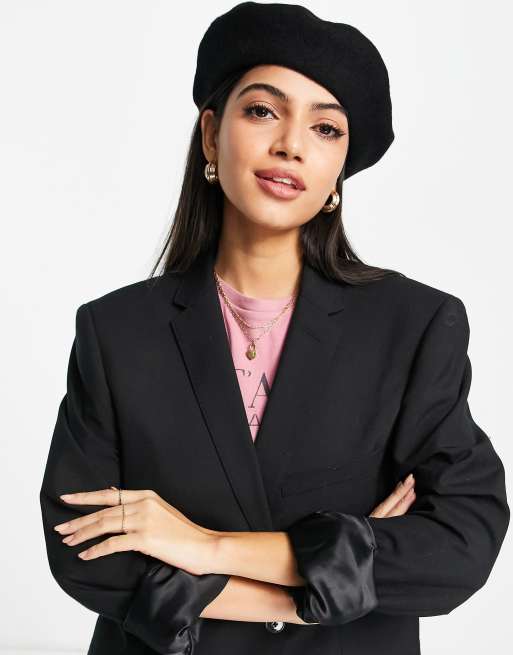 Accessorize - Basco in lana nera