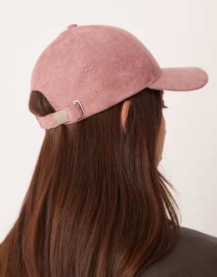 Accessorize Baseball Cap In Pink