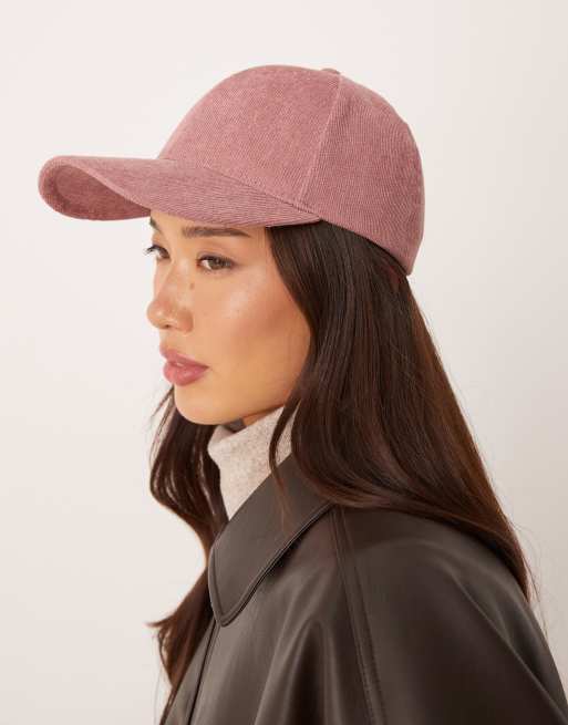 Accessorize baseball cap in dusty pink, 3 of 3