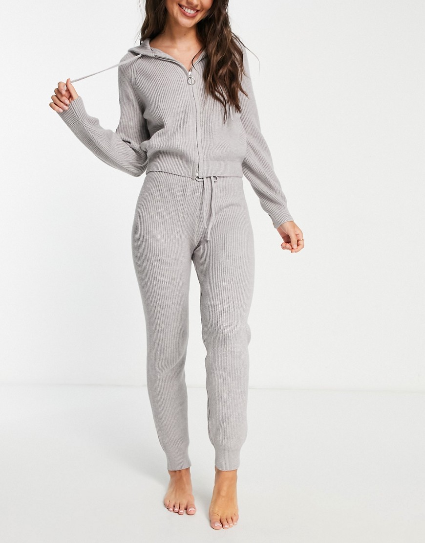 Accessorize beach lifestyle sweatpants in gray - part of a set