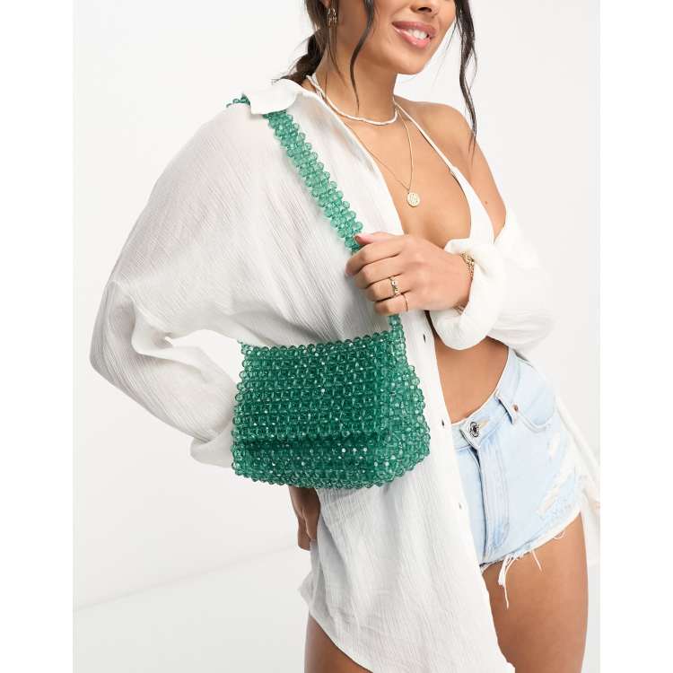 Beaded shoulder bag new arrivals