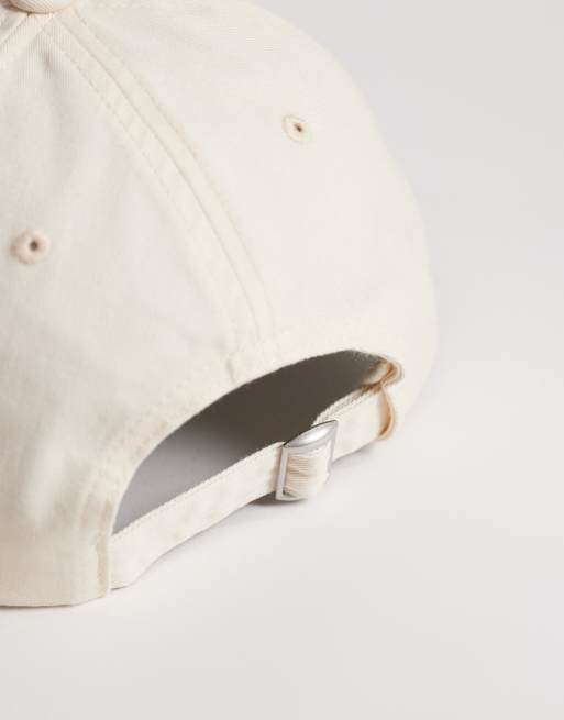 Accessorize – Beżowa czapka z daszkiem i koralikowym motywem wiśni, 2 z 3