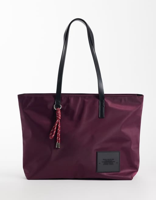 Accessorize - Bolso tote color baya de nailon, 1 de 4