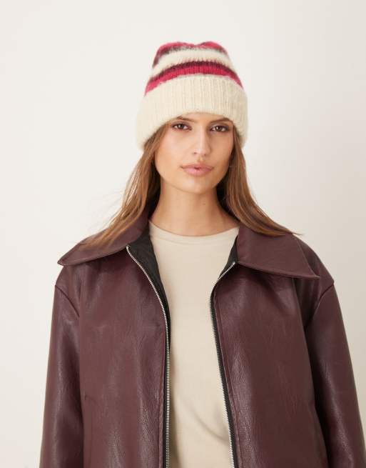 Accessorize - Bonnet brossé à rayures - Multicolore, 3 de 3