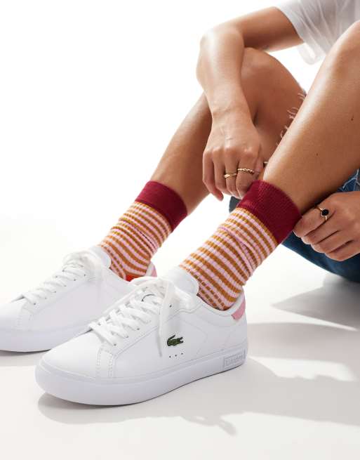 Accessorize - Calzini a righe multicolore, 3 di 4
