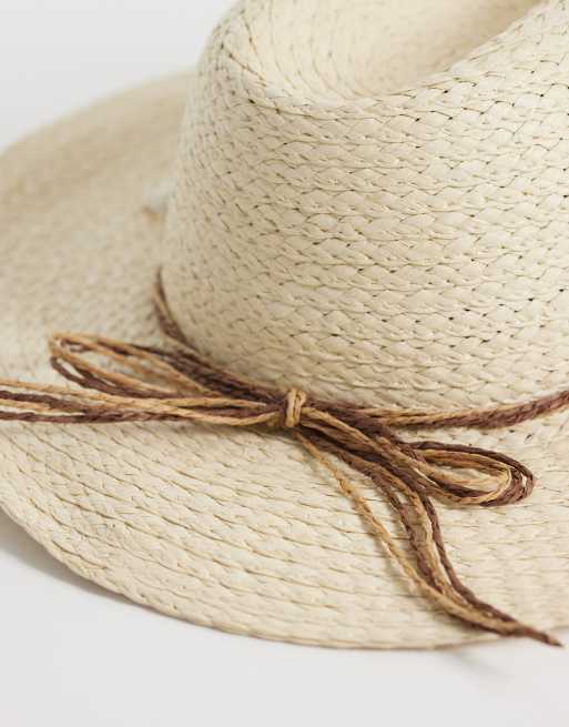 Accessorize - Cappello da cowboy bianco con ciondolo a conchiglia, 2 di 3
