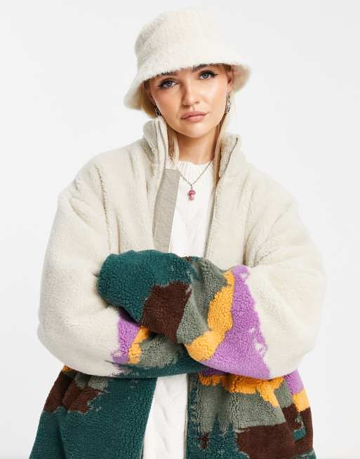 Accessorize - Cappello da pescatore morbido color crema