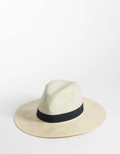 Accessorize - Cappello fedora a fascia chic color cuoio