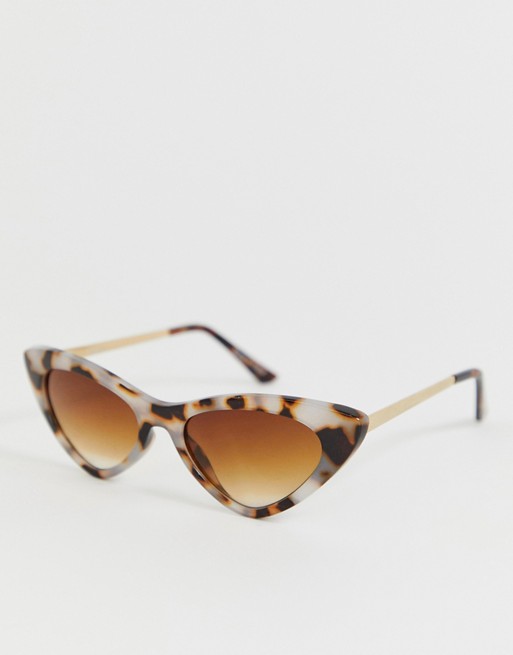 Accessorize Charlotte cat eye tortoiseshell sunglasses
