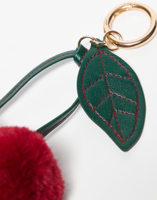 Portachiavi Ciliegia Shishiruyizhong Simpatico Portachiavi A Forma Di Ciliegia, Accessorio Per Borsa, Idea Regalo Per Donne, Chiavi Dell'auto, Decorazione, Regali, Accessori, Argento, M Portachiavi Carino Regalo
