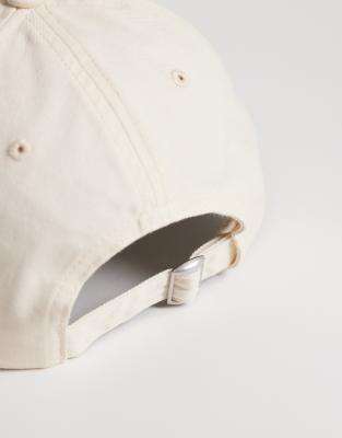 Accessorize Cherry Beaded Cap In Metallic