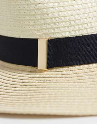 Accessorize Chic Band Fedora Hat In Pattern