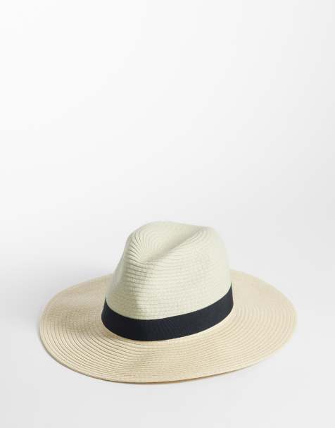 Accessorize chic band fedora in tan - view 1