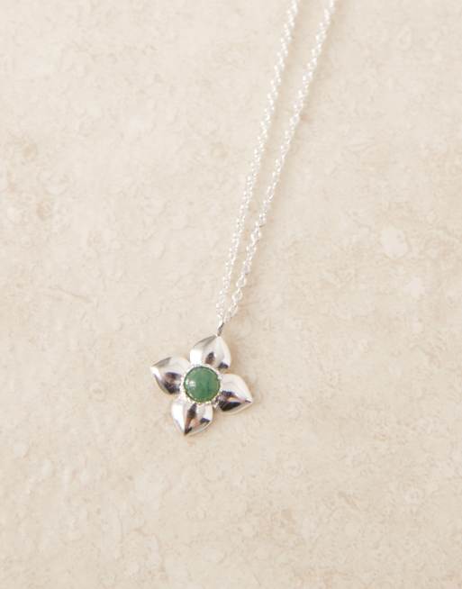 Accessorize – Clover – Naszyjnik z zawieszkami ze stali nierdzewnej, 2 z 3