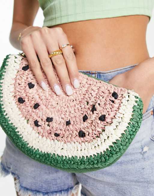 Watermelon straw online bag