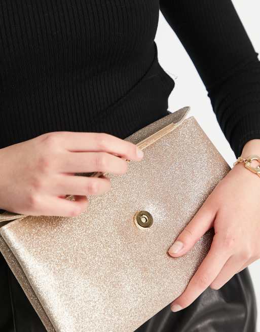 Gold clutch bag accessorize new arrivals