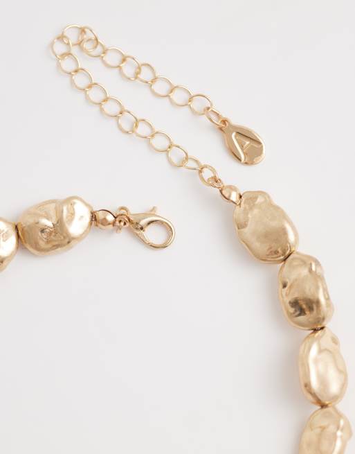 Accessorize - Collier à pendentif soleil et perles style riviera - Bleu, 4 de 4