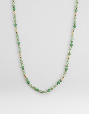 Accessorize - Collier de perles - Vert