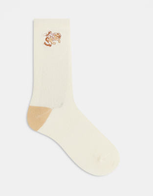Accessorize Cowgirl Socks In White