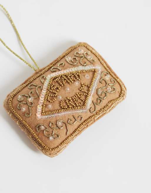 Accessorize custard cream christmas tree decoration, 2 of 3