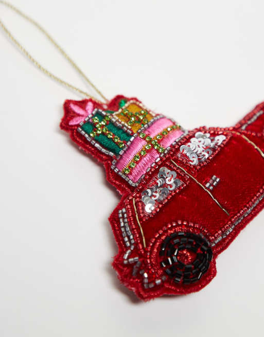 Cloche En Verre,Cloche De Noël En Métal Avec Pendentif,décor D'ambiance De Noël,fournitures De