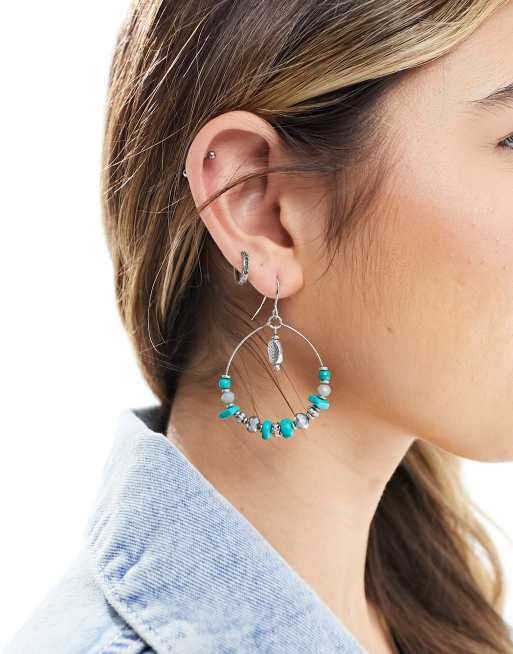 Turquoise earrings clearance accessorize