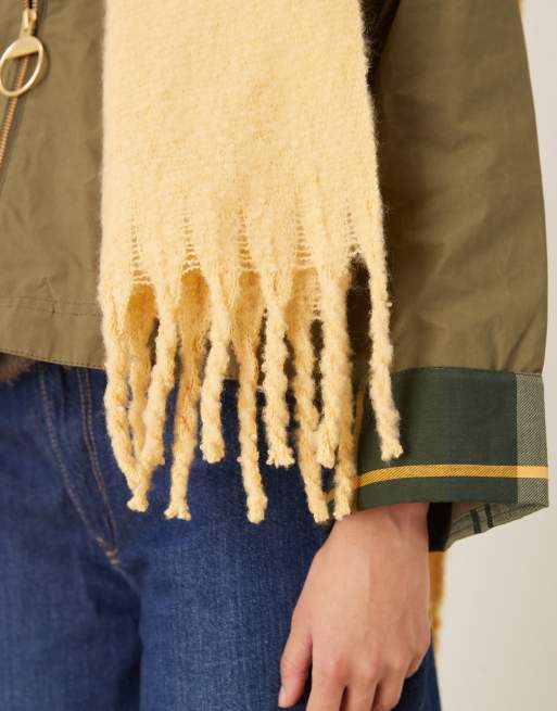 Accessorize - Écharpe fine et ultra duveteuse - Jaune beurre, 3 de 3