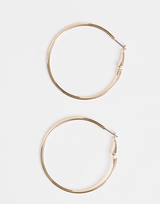 Accessorize – Einfache, mittelgroße Creolen in Goldoptik, 2 von 4