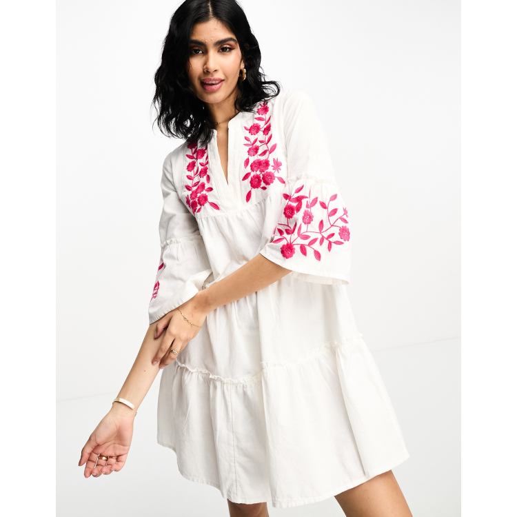 Peasant dress outlet asos