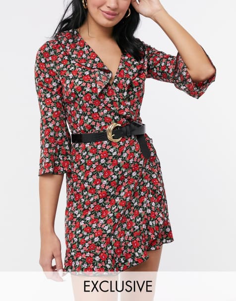 Accessorize – Exklusiver Gürtel in Kroko-Schwarz mit drei Schlaufen und Schnalle in Gold