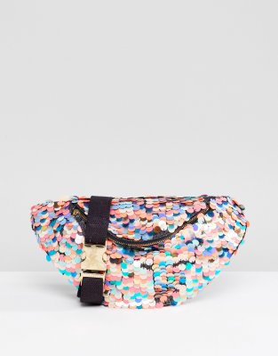 sequin bumbag