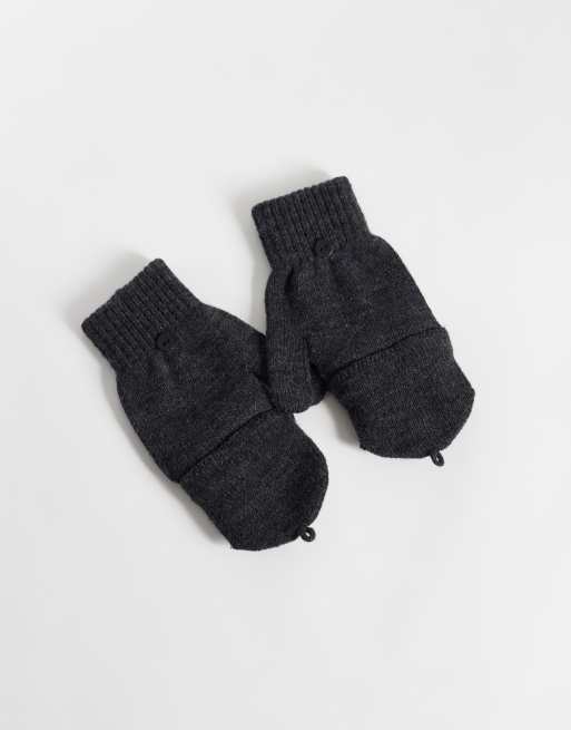 Accessorize fingerless gloves in grey, 2 of 3