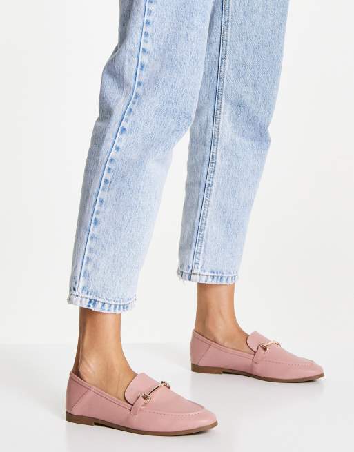 Almond Toe Flat Mule in Portobello, Women's Shoes