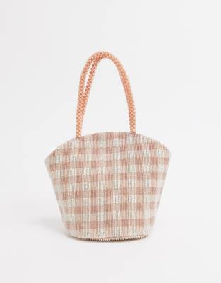 accessorize pink bag