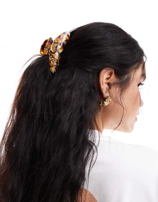 Accessorize - Grande pince à cheveux effet écaille de tortue