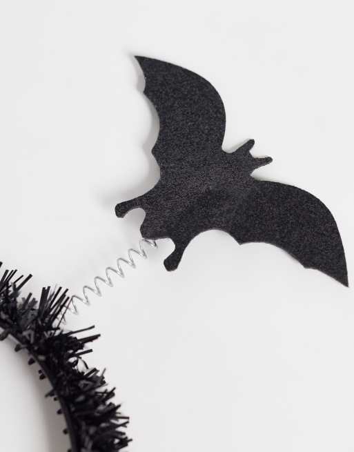 Accessorize Halloween bat headband in black, 2 of 3