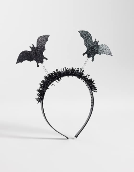 Accessorize Halloween bat headband in black, 3 of 3