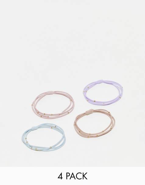 Accessorize – Hårsnoddar med pärlor, flerpack - view 1