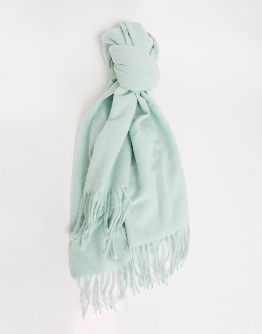 Accessorize Holly supersoft blanket scarf in mint green