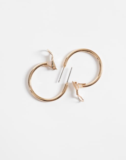 Accessorize – Kleine, schlichte Creolen in Goldoptik, 3 von 4