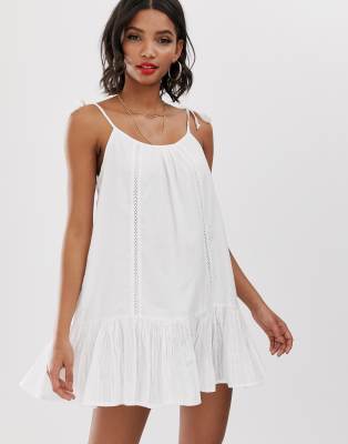 accessorize white dress