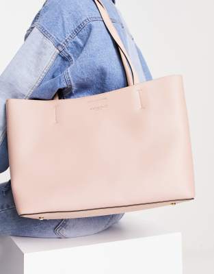 Accessorize Leo tote bag in ecru-Neutral