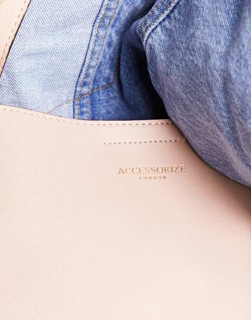 Accessorize Leo tote bag in ecru, 2 of 4