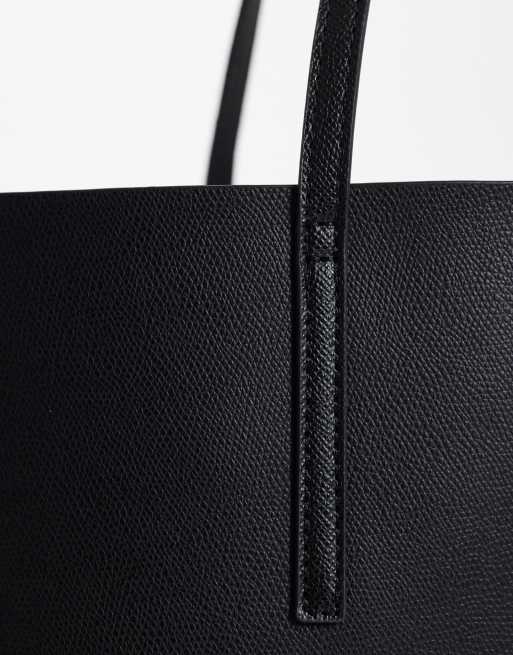 Accessorize – Leo – Tote-Bag in Schwarz, 3 von 4