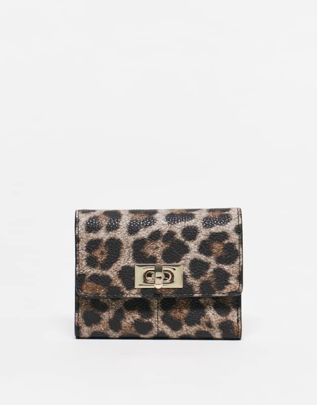 Accessorize leopard print wallet