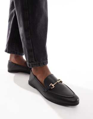 Accessorize - Loafer in Schwarz mit Trensen-Detail